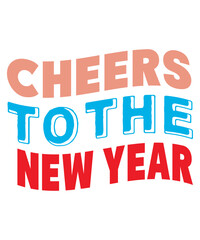 Retro Happy New Year 2023 Bundle, Bundle, Png Bundle, Sublimation Bundle, Holiday Christmas Sayings, Sublimation, Sublimation Design, Tshirt Design, Sticker, Mug, Slogan, T-shirt Vintage Tee, Christma