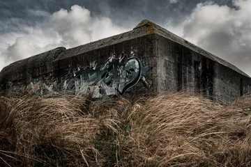 Fototapete Bunkers IJmuiden, Noord-Holland province, The Netherlands © Holland-PhotostockNL
