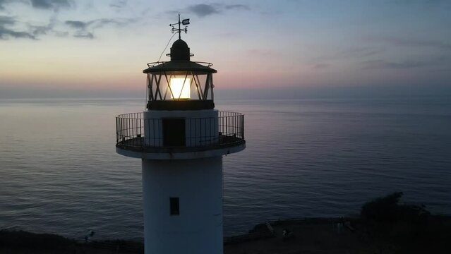 LIGHTHOUSE AT EVENING