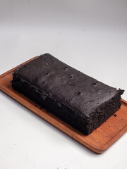 depok, west java - november, 2022 - delicious brownies made from cocoa and coffee, tasty, sweet, and smooth