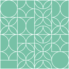 A flat geometric figure, thin lines, ecology