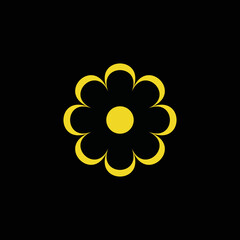 Black and Yellow flower 