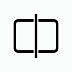 Scan Icon. Detect, Identification Symbol.