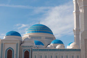 Nur-Sultan Kazakhstan largest big mosque Astana in Central Asia