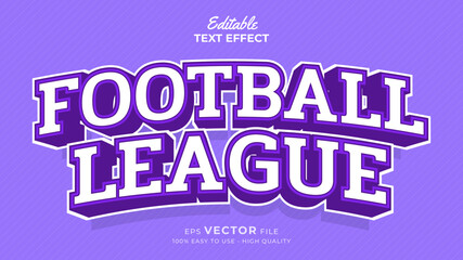 Editable text style effect - sports text effects style illustration