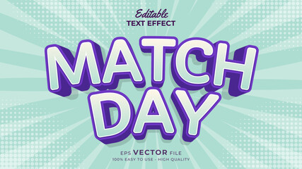 Editable text style effect - sports text effects style illustration