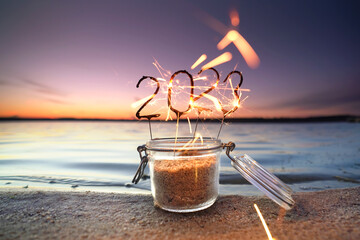 Feuerwerk ins neue Jahr 2023