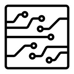 electrical circuit icon