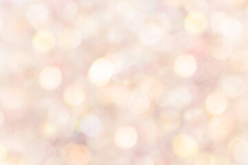 Obraz premium Christmas background. Blurred defocused multicolor pink lights. Basis for a postcard.