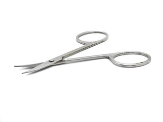 Nail cutting device for beauty salon on a white background.