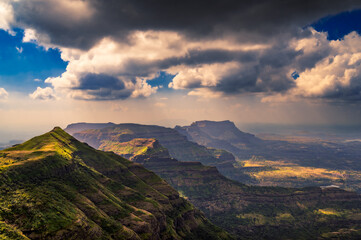 Kalsubai Peak is the Highest Peak of the Sahyadris (1646 M) in the Akole Taluka of Ahmednagar District of Maharashtra.