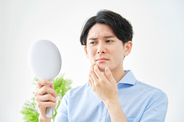 カミソリ負けに困っている男性