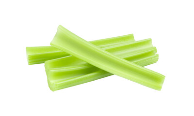 Fresh celery isolated on transparent png