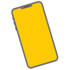 Smartphone icon in the style flat design