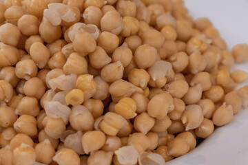 boiled chickpea