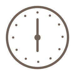 clock isolated