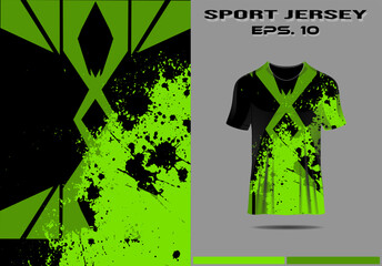 Sports jersey template for team uniforms soccer jersey racing