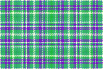 Textile texture seamless. Plaid tartan vector. Background pattern check fabric.