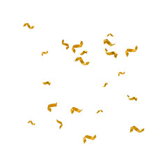 Floating gold confetti