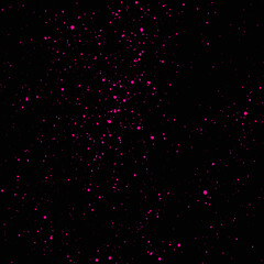Black background and pink dot 
