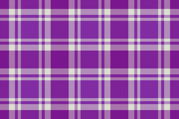 Textile check vector. Background seamless fabric. Pattern tartan plaid texture.