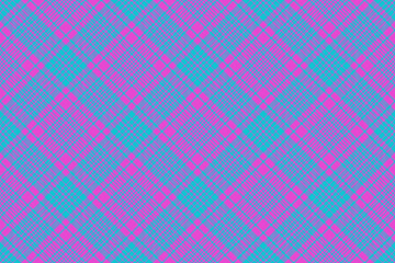 Textile background check. Vector seamless texture. Pattern plaid tartan fabric.