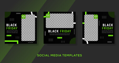 banner post for black friday fashion sale.premium vector