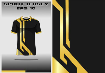 Textured sport jersey template design
