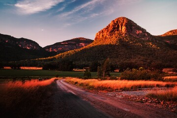 Late afternoon sun in the valley © Diaconescu