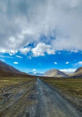 Road to the mountains