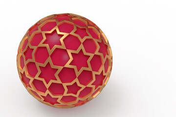 Modern abstract sculpture