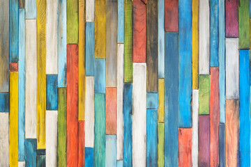 Empty colorful wood table background. Mock up for your product display, montage, template and...