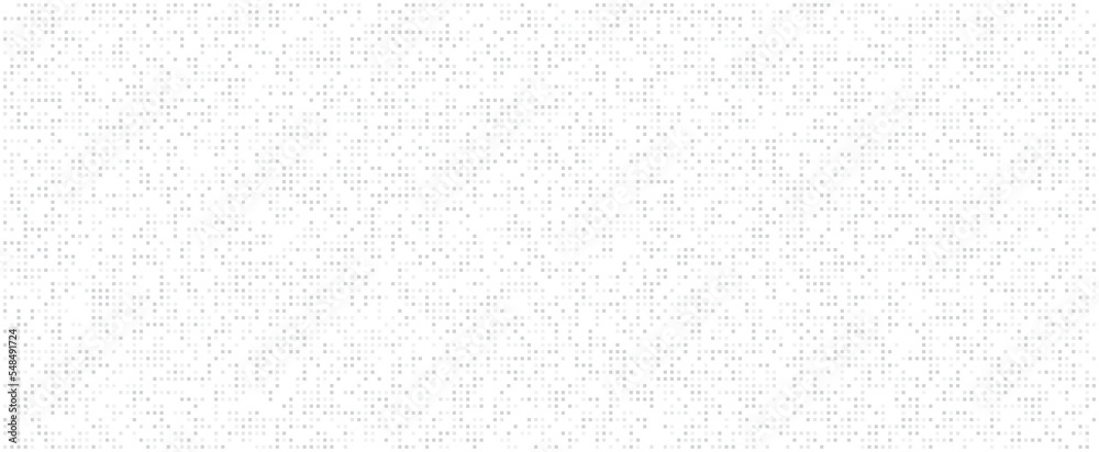 Poster digital technology background. digital data square gray pattern pixel background