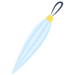 Glass Christmas tree decoration in the form of an icicle