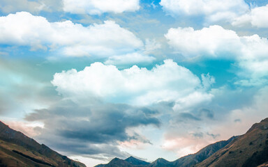 Obraz premium Sky and cloud. Sky background.