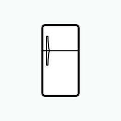Freezer Icon - Vector, Sign and Symbol for Design, Presentation, Website or Apps Elements
