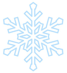 snowflake outline