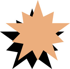 Retro Shape Decorative Element