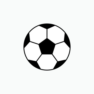 Football Icon - Vector, Sign and Symbol for Design, Presentation, Website or Apps Elements.   