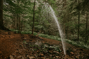 Metodje Geyser in Kopaonik National Park