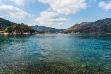 Obraz premium 沖家室島からの展望