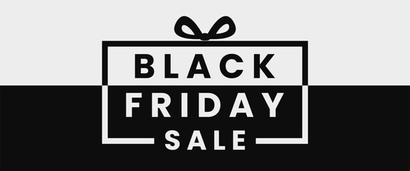 Black Friday Sale Banner or Poster. Suitable to use on Black Friday event. Also suitable for uploading social media at Black Friday event