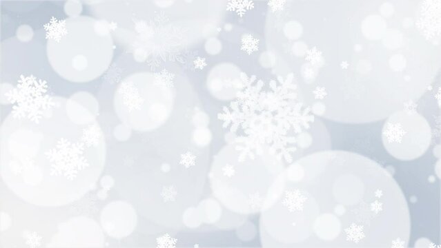 Christmas and Holidays themed with animated bokeh background. Seamless looped.