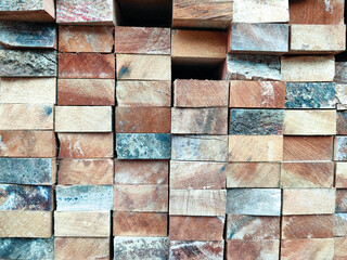 the background of the wooden planks left for a long time