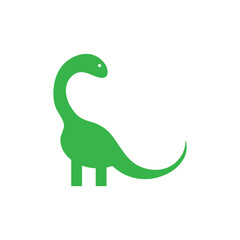 Dinosaur logo image free vector