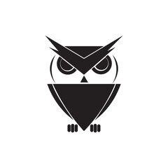 Owl icon logo image free vector