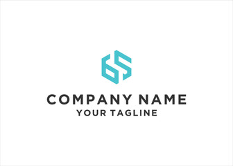 Letter GS or SG logo design template elements