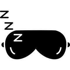 Sleeping Mask Icon