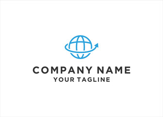  Globe Logo design vector Template