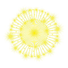 Fireworks Celebration Illustration